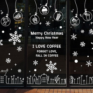 cmi260-크리스마날의 커피마을-크리스마스스티커